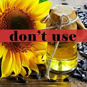 Sunflower oil created cancerous aldehydes when heated. Source:  Valdemar Fishmen, Flickr.