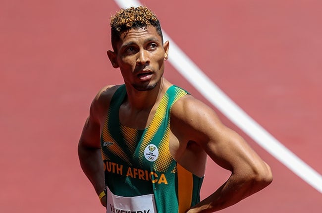 South African sprinter Wayde van Niekerk