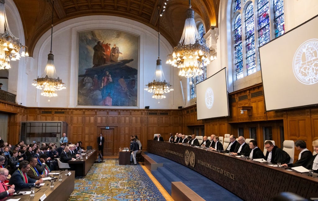 The ICJ had previously found that SA had shown there was a plausible case of genocide against Israel. (Michel Porro/Getty Images)
