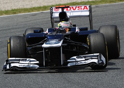 <b>QUICKEST IN VALENCIA:</b> Williams’ Pastor Maldonado set the pace ahead of the European Grand Prix. Could Valencia see the 2012 season’s first double race winner?