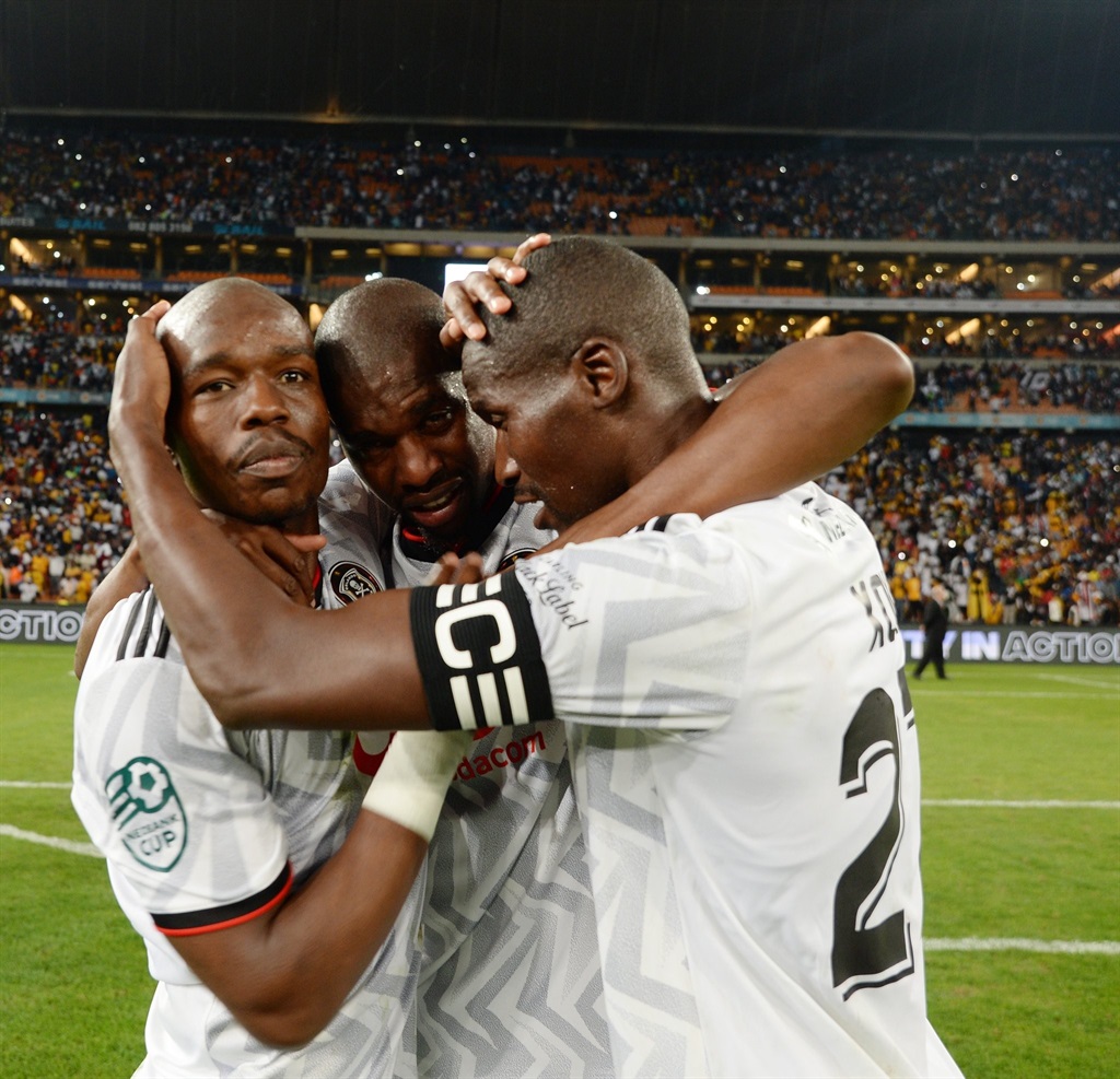 Orlando Pirates' emotional celebrations after beat