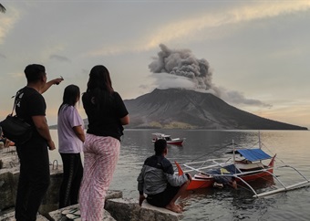 Volcano erupts in eastern Indonesia, spews miles-high ash tower