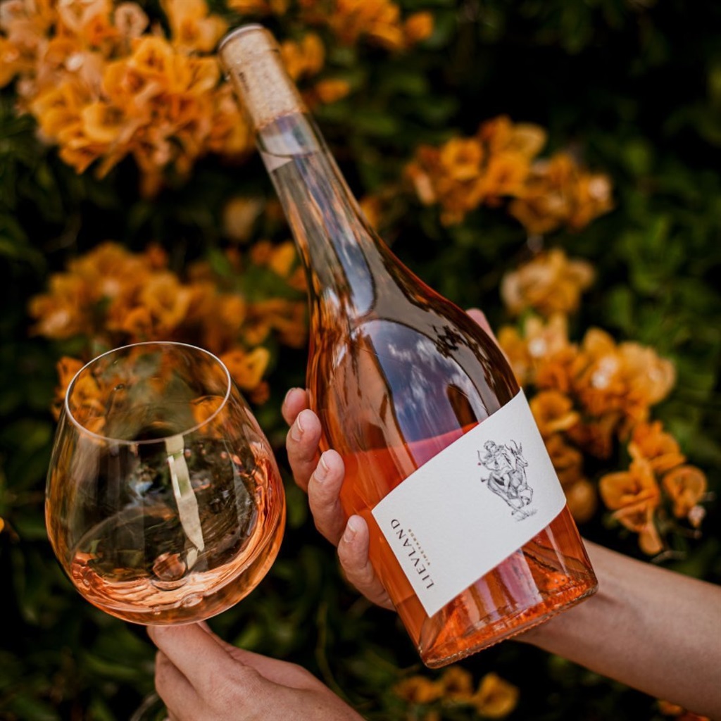 The Lievland Liefkoos Rosé, the perfect drink this Valentine's Day. 