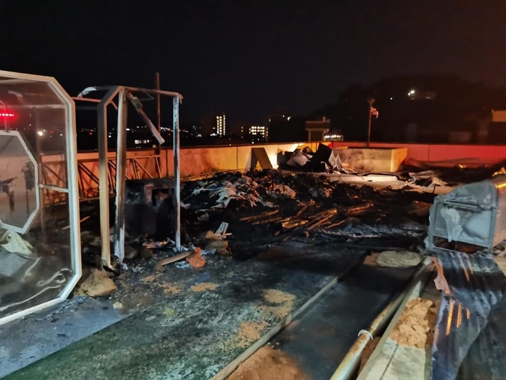 The Gauteng Department of Health said the fire broke out at around 01:20 in a wooden structure.