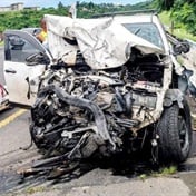  Man, child die after two vehicles collide on Durban bridge