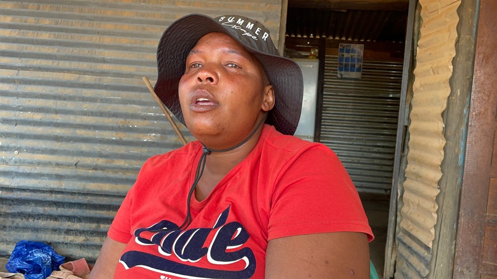 Pride Mathobela from Skierlik outside Mamelodi wants justice for her son’s death. Photo by Kgalalelo Tlhoaele
