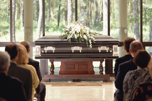 Bill Edgar gatecrashes clients' funerals and reveals their deepest, darkest secrets. (PHOTO: Getty Images/Gallo Images)
