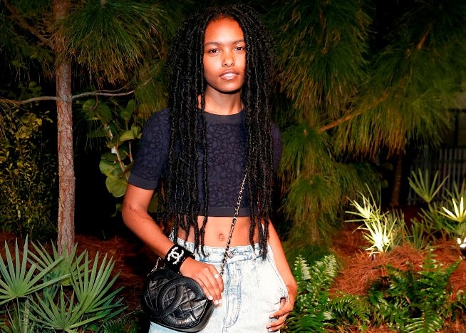 Destiny Joseph attends the CHANEL Dinner to celebrate FIVE ECHOES By Es Devlin at Jungle Plaza in the Miami Design District in Miami, Florida. Photo by Arturo Holmes/WireImage