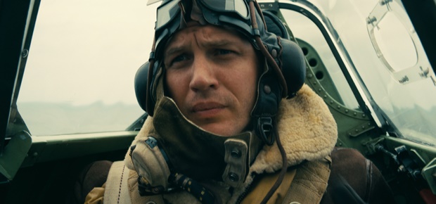 Tom Hardy in Dunkirk. (Warner Bros)