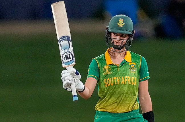 South African batter Laura Wolvaardt (AFP)