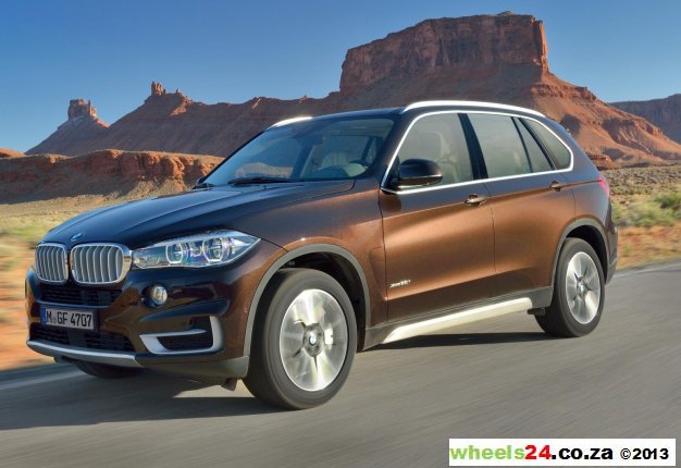 <b>IT'S COMING!</B> BMW has announced the new X5 will be available in the UK from Novemeber 2013 and will reach SA early next year.<i>Image: Newspress</i>