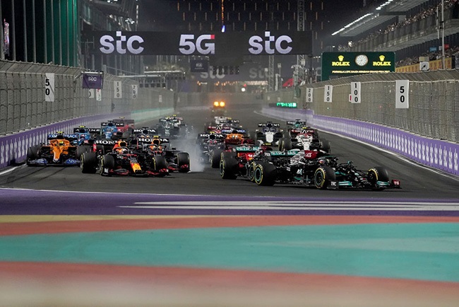 2021 Saudi Arabian Grand Prix.