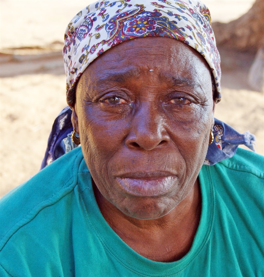 Gogo Esther Nsingwane says her husband left her for a younger woman, their daughter-in-law.                Photo by Elizabeth Langa 