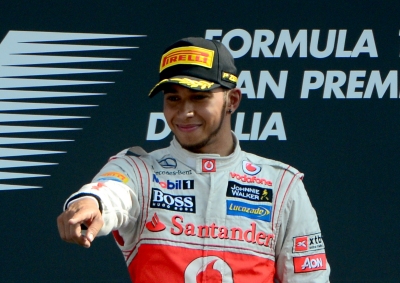 <b>DOMINATING FROM POLE POSITION:</b> Lewis Hamilton led from pole position to achieve a fantastic race win at the Italian Grand Prix.