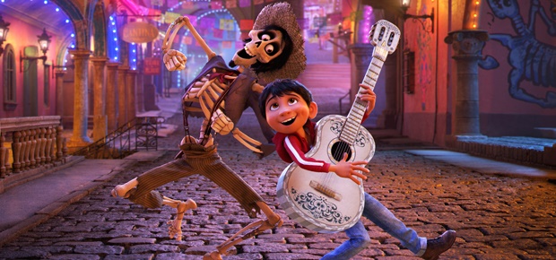A scene from the film Coco. (AP)