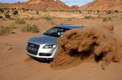 The Audi Q7 can actually face some tough challenges