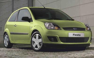 The Fiesta 3-door Trend - new front looks much better.