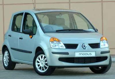 The limited edition Renault Modus Moi
