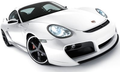 TechArt not only boosted power on the Cayman but also its looks