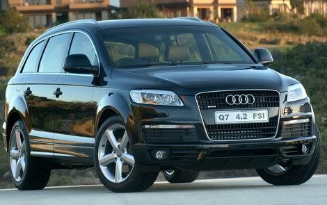 The Q7 has Audi's corporate face