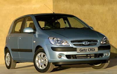 The new Hyundai Getz, with more power.