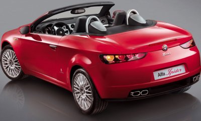 The red-hot new Alfa Spider