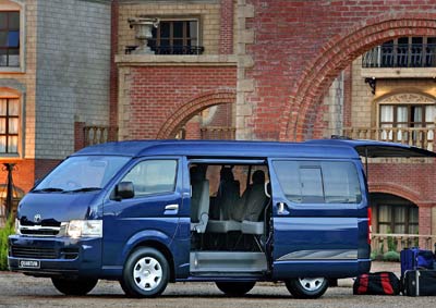 Toyota's new 10 Seater Quantum mini bus