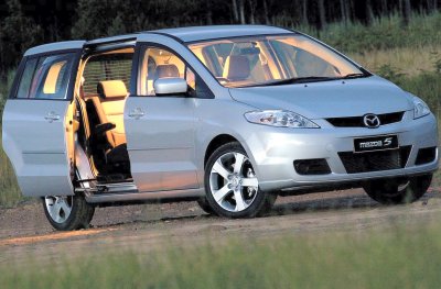 The Mazda5 rivals the Renault Scenic and VW Touran