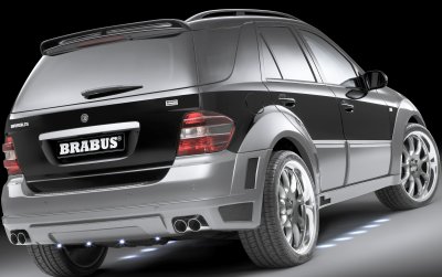 The Brabus Widestar is based on the Mercedes ML 63 AMG
