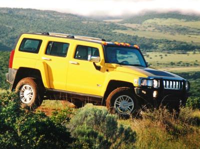 Hummer H3 - on top of the world