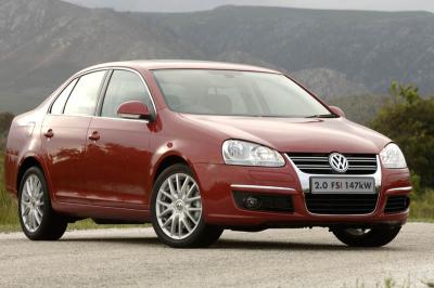 The top Jetta, the turbo-charged 2.0 FSI