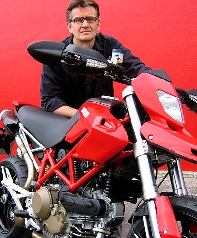 Ducati Hypermotard. <i>Pics - Stefano Taglioni and Marco Campelli</i>