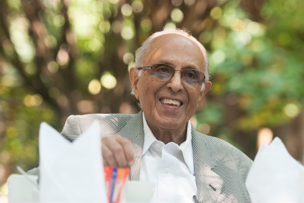 Ahmed Kathrada during an interview in 2016.Picture: Thapelo Maphakelo 