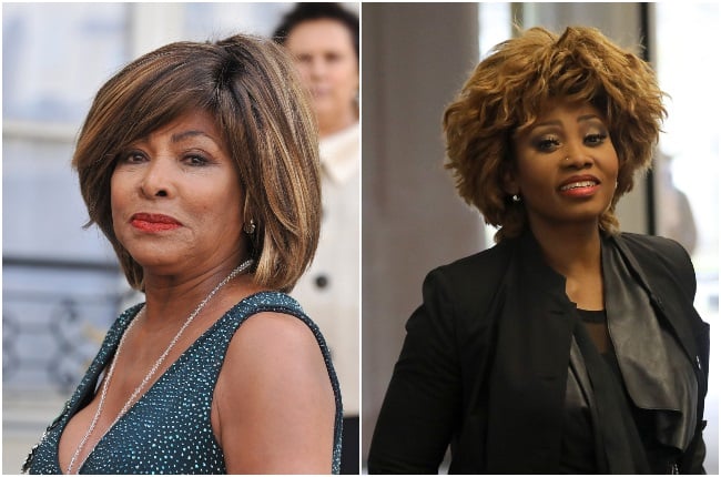 Tina Turner (left) wants the use of her name and likeness removed from posters advertising the tribute show which stars Dorothea "Coco" Fletcher. (PHOTO: Gallo Images / Getty Images)