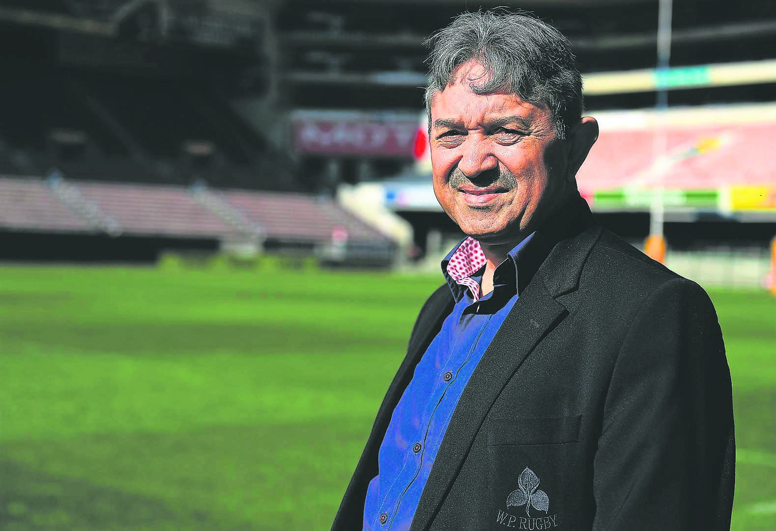 Zelt Marais, geskorste president van die WP Rugbyunie, is oënskynlik op die oorlogspad met die Suid-Afrikaanse Rugbyunie. Foto: Argief