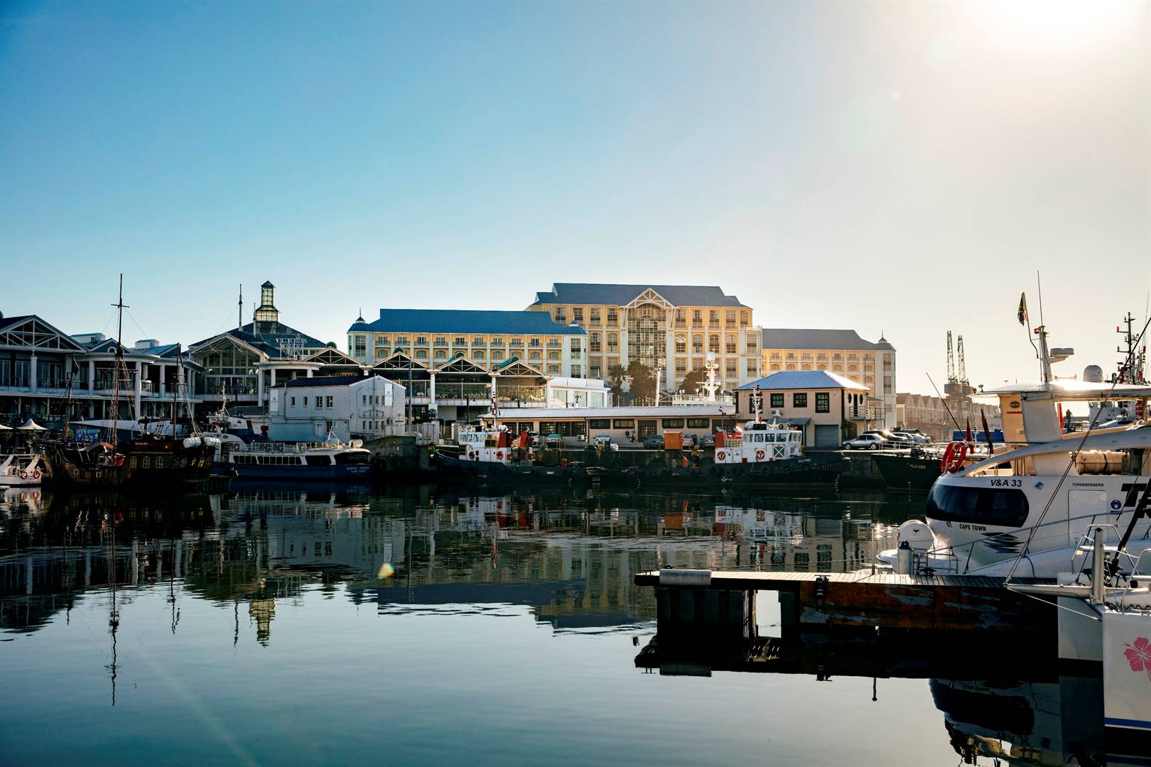 The Table Bay hotel at the V&A Waterfront.
