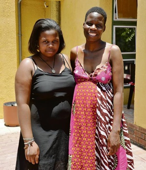 Miranda Mncube (left) and her proud mother,Edith Sibanda 

PHOTO: Lucky Nxumalo
