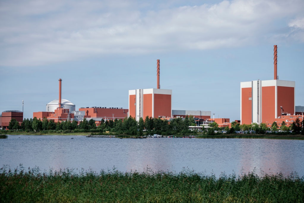 The Olkiluoto nuclear power plant in Finland.