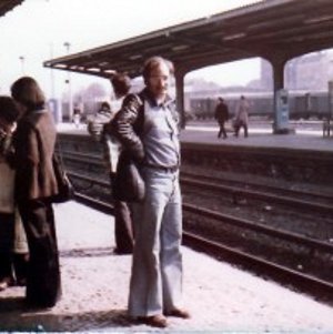 Bertie in East Berlin in 1976