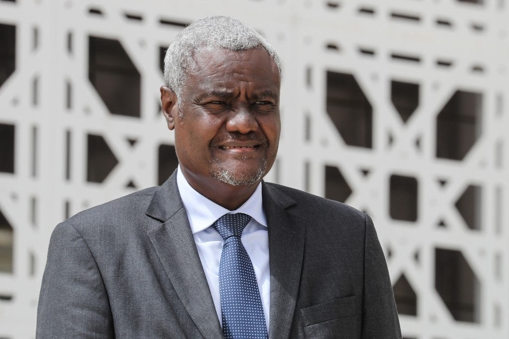 African Union Commission chair Moussa Faki.