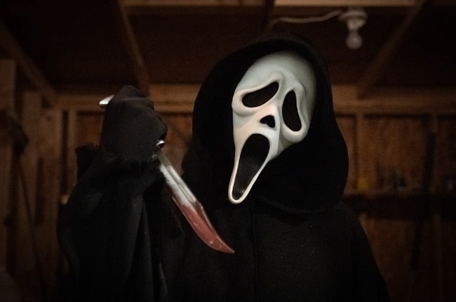 Ghostface in Paramount Pictures and Spyglass Media Group's Scream.