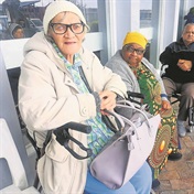 'We have been here since 04:30': Pensioners wait in the rain to renew their Sassa cards