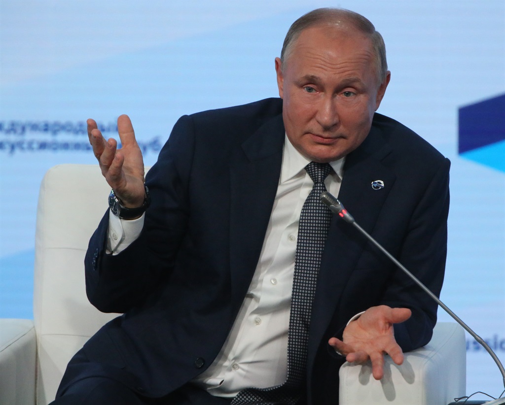 Pres. Wladimar Poetin van Rusland sê hy het as 'n taxibestuurder gewerk. Foto: Getty Images/Gallo Images