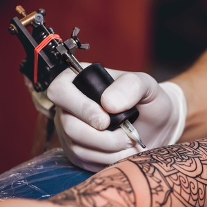 Contaminated tattoo ink could cause a bad skin reaction.