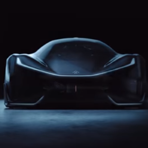 A startup has teased with a YouTube video of its new high-performance electric car. (YouTube)