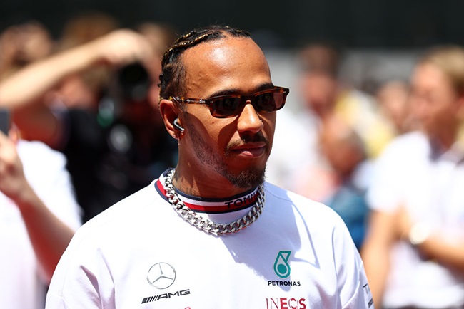BARCELONA, SPAIN - MAY 22: Lewis Hamilton of Great