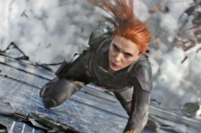 Former spy Natasha Romanoff (Scarlett Johansson) must confront her dark past in Black Widow. (PHOTO: Universal Pictures) 