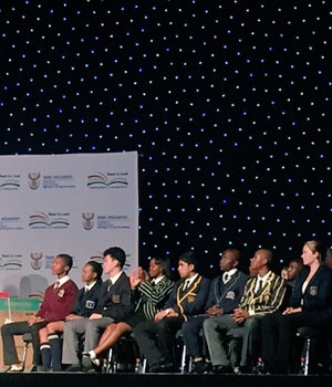 The top achievers from the matric class of 2015. Picture: DBE_SA/Twitter