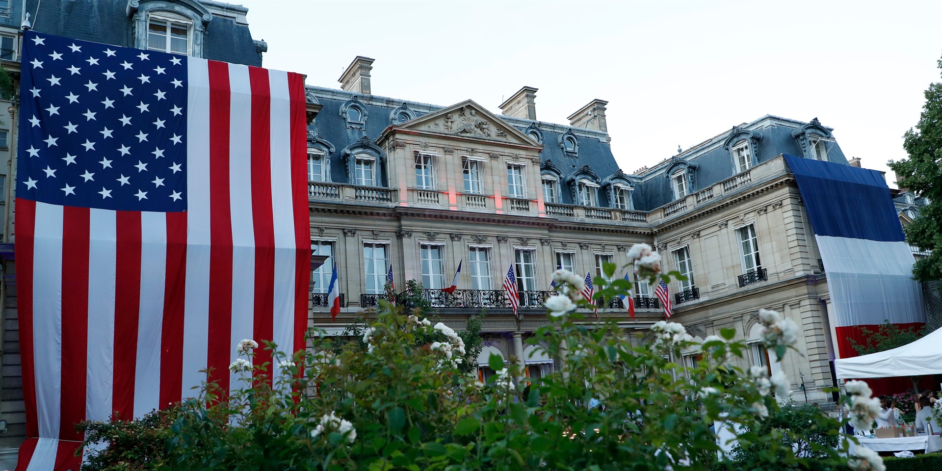 The US Embassy in Paris seen in 2019. Bertrand Rindoff Petroff/Getty Images