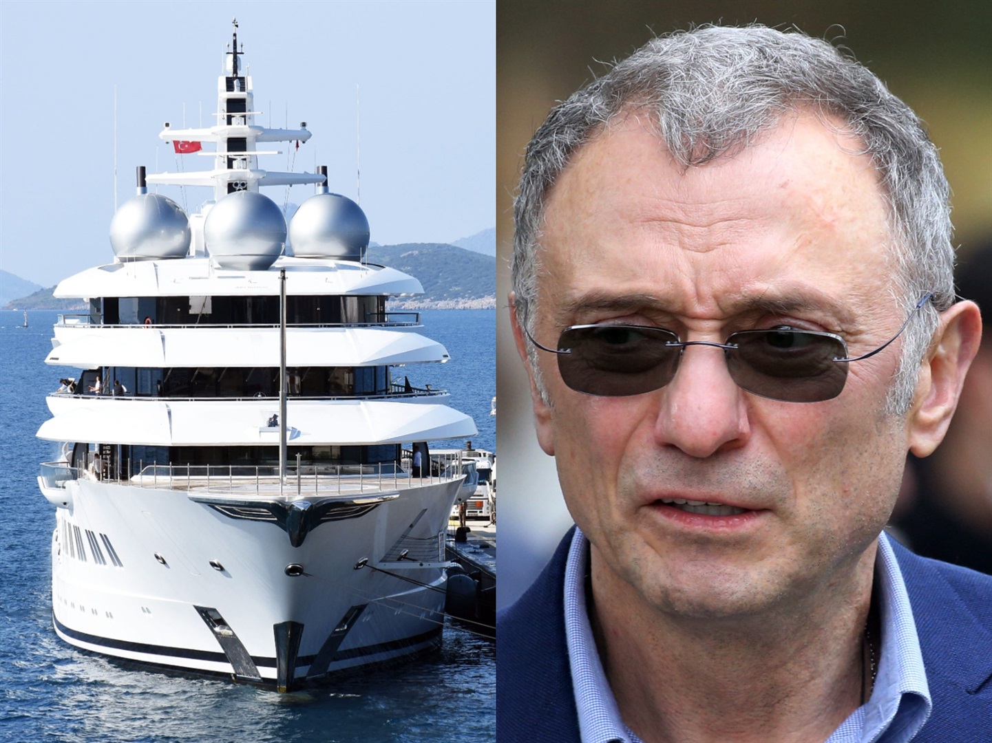 The US requested the seizure of Suleiman Kerimov's $325 million superyacht.